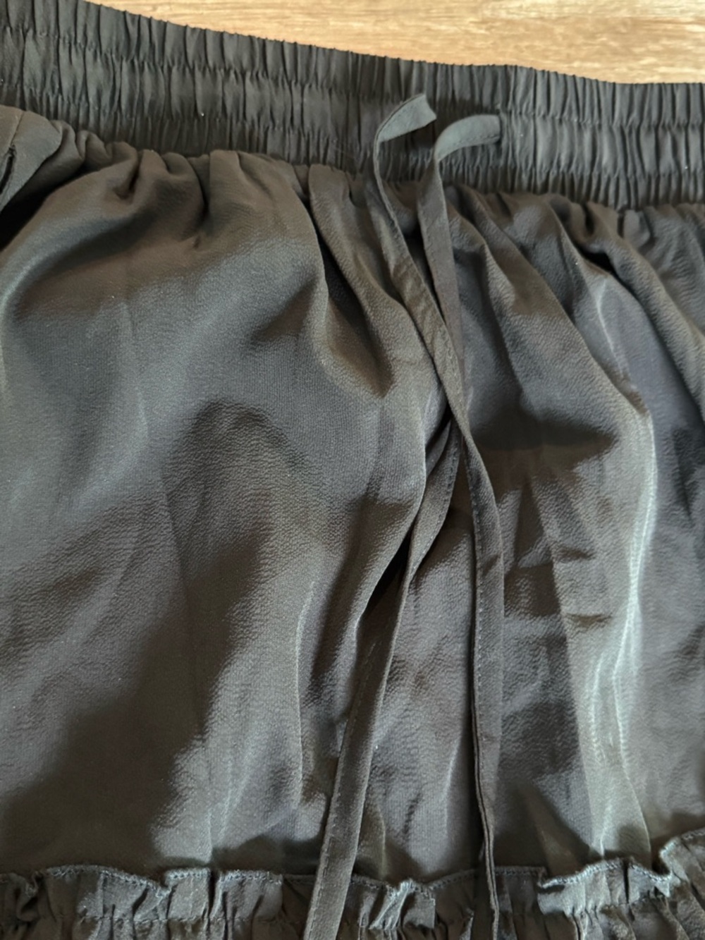 Black Tiered Maxi Skirt - Women - Picture 3 of 5